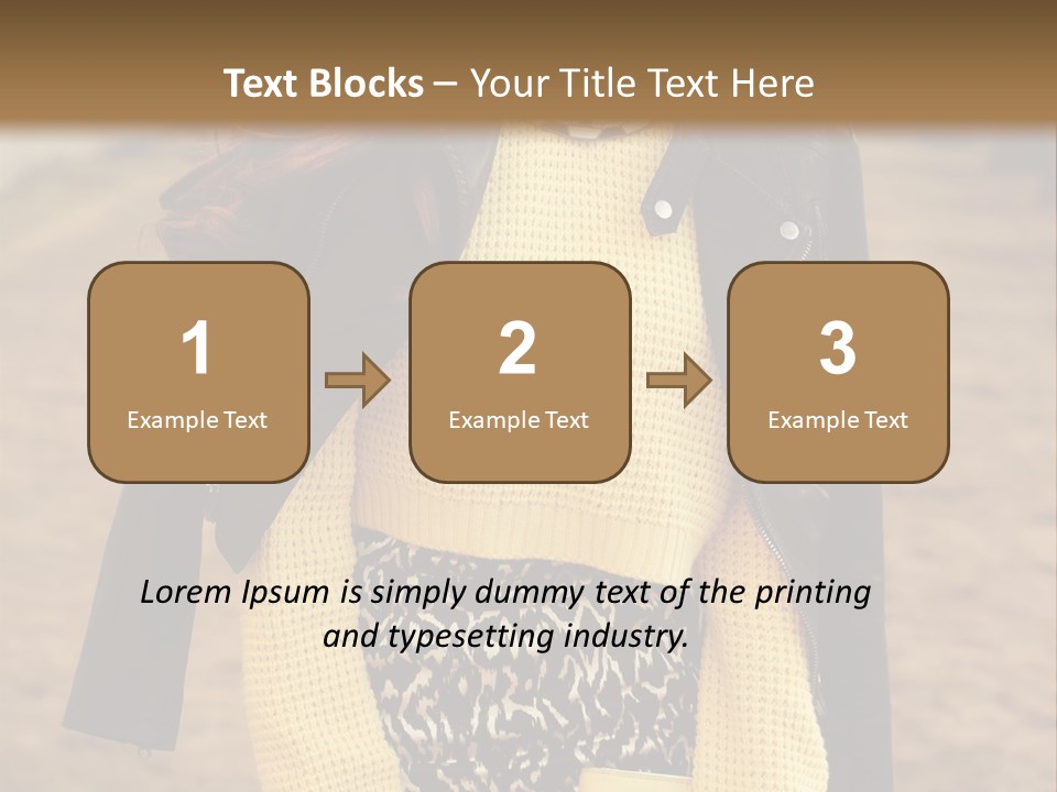 Heat System Remote PowerPoint Template