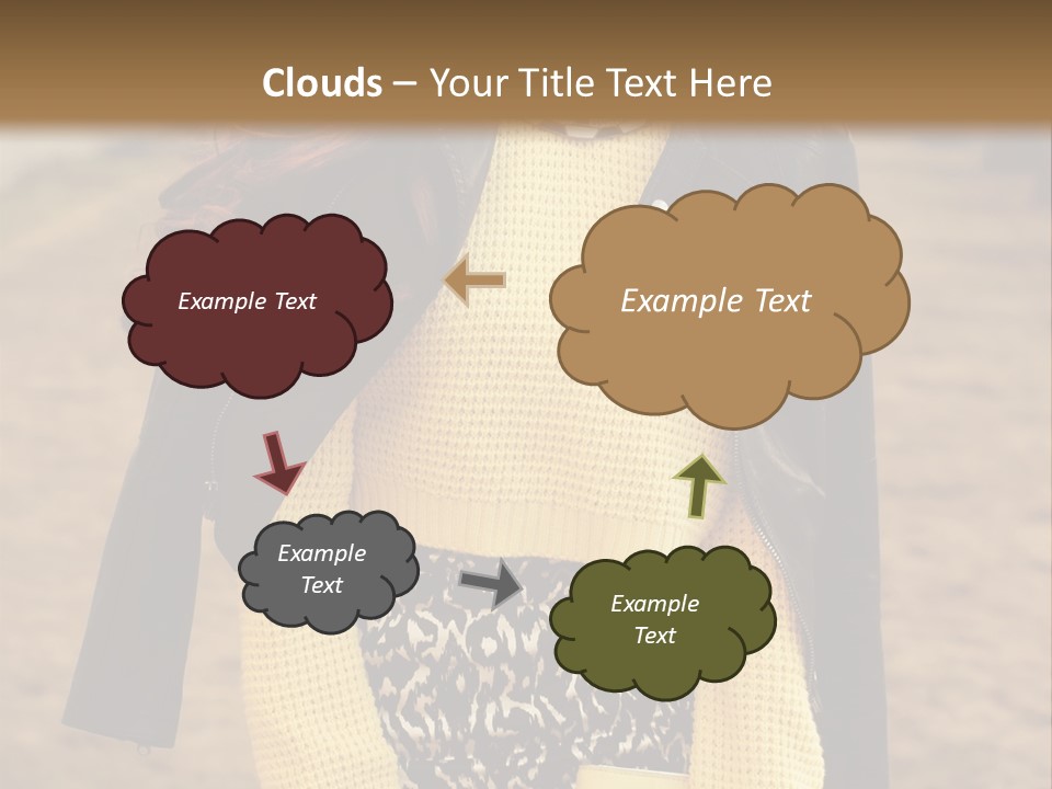Heat System Remote PowerPoint Template
