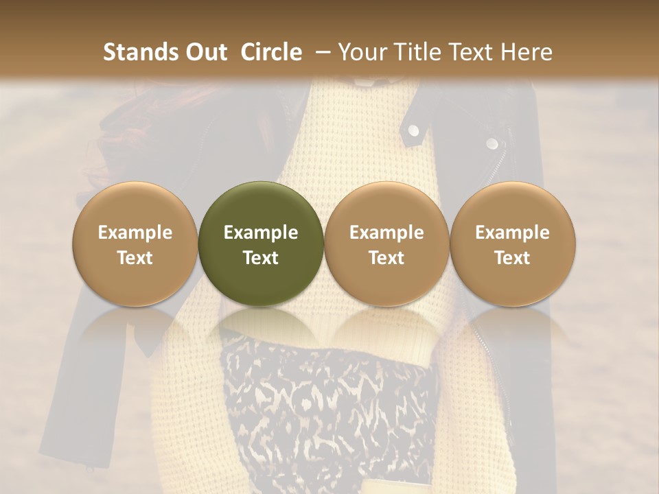 Heat System Remote PowerPoint Template