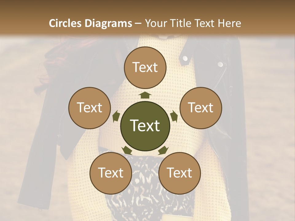 Heat System Remote PowerPoint Template