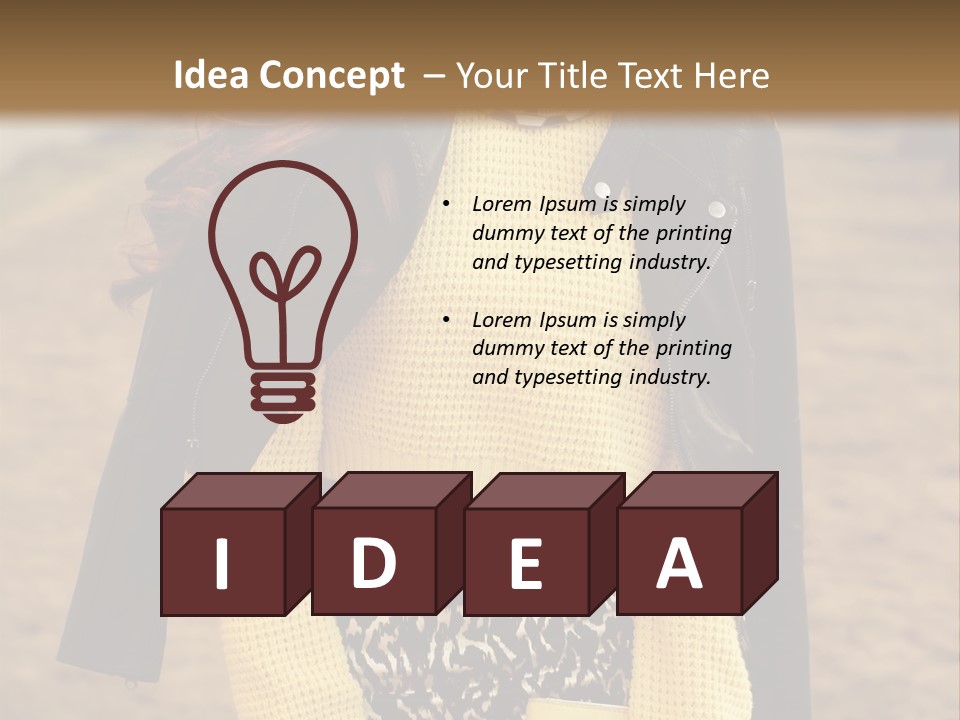 Heat System Remote PowerPoint Template