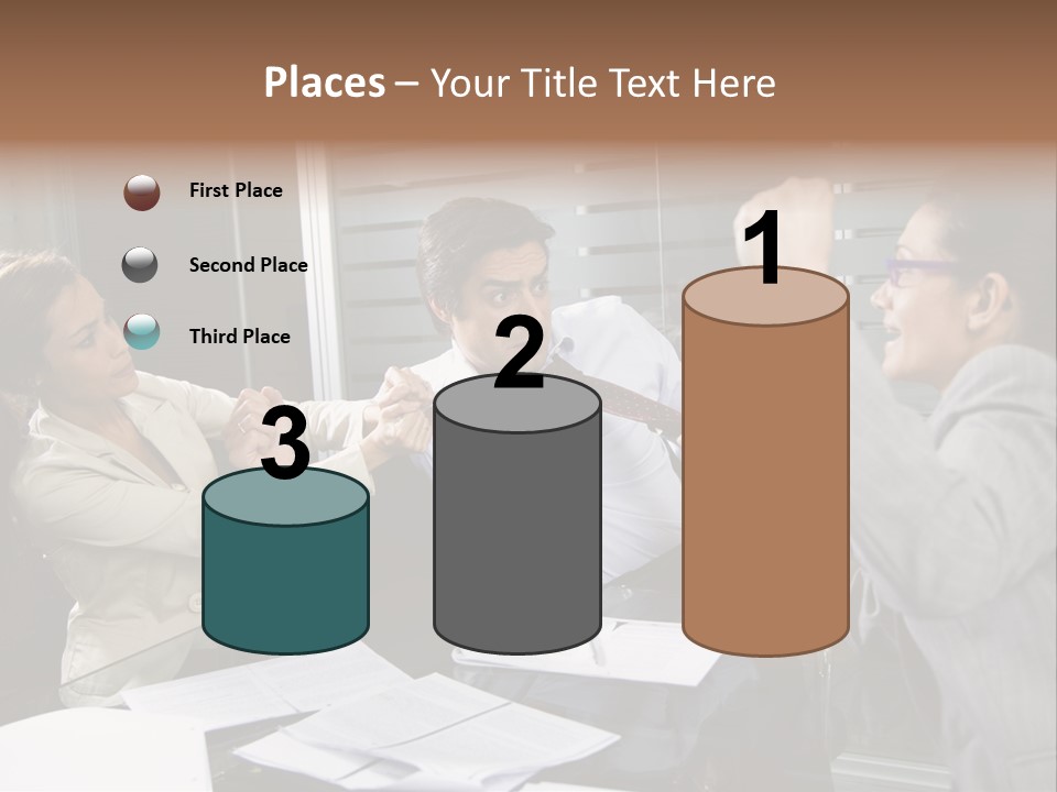 Cool Temperature Switch PowerPoint Template