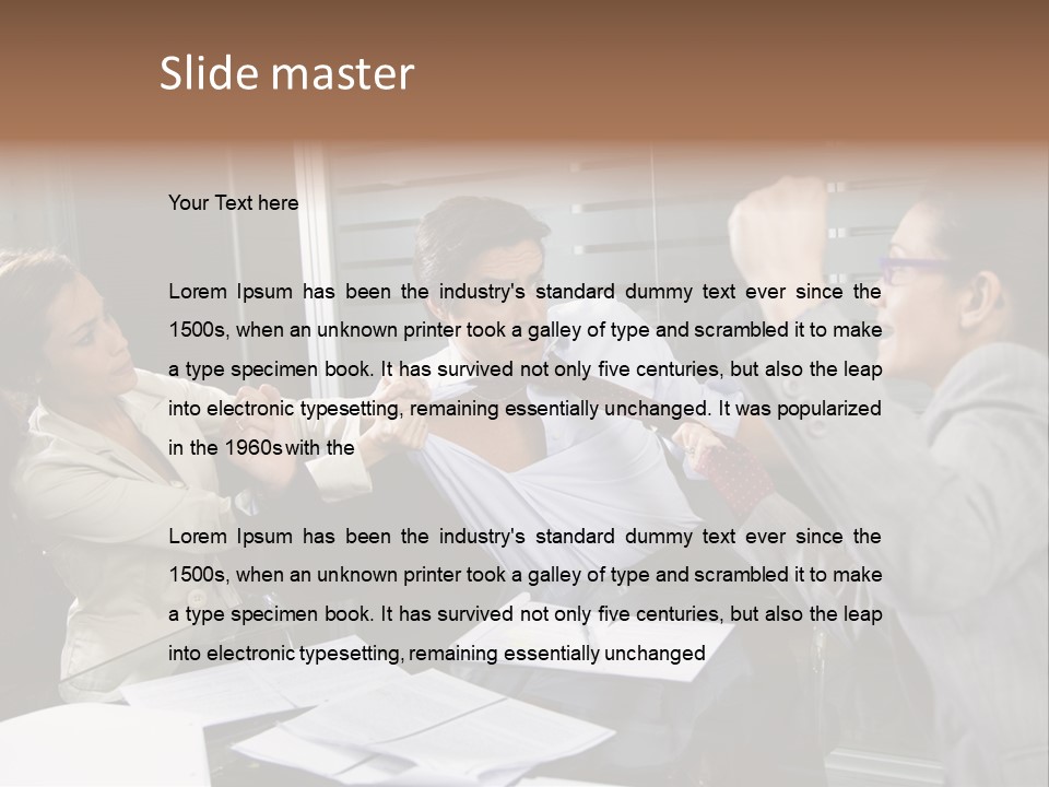 Cool Temperature Switch PowerPoint Template