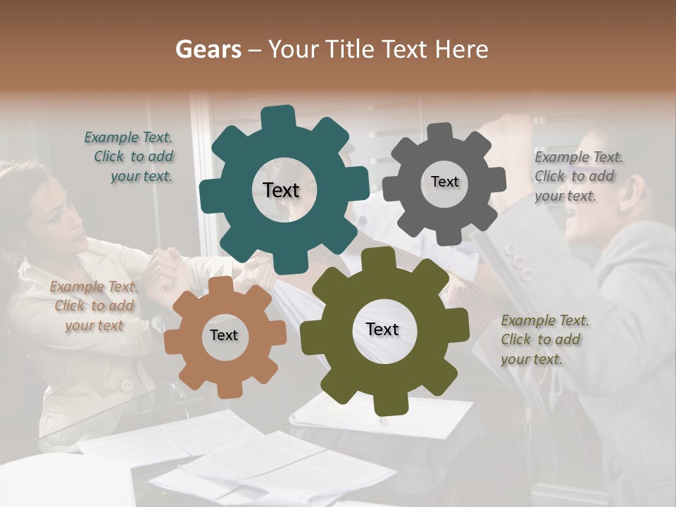 Cool Temperature Switch PowerPoint Template