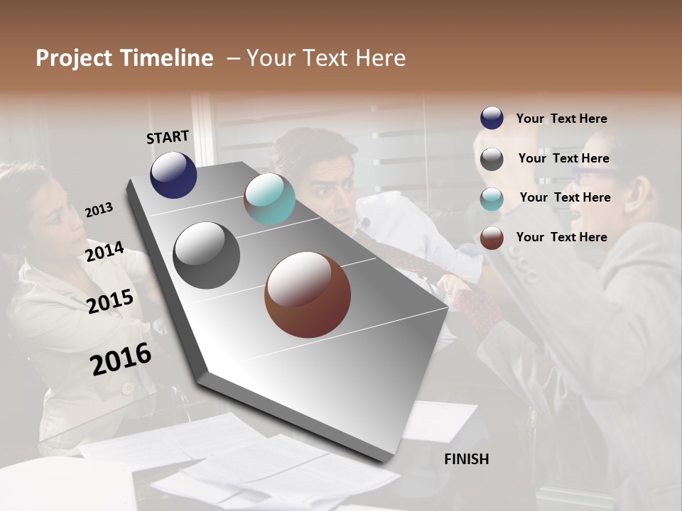 Cool Temperature Switch PowerPoint Template