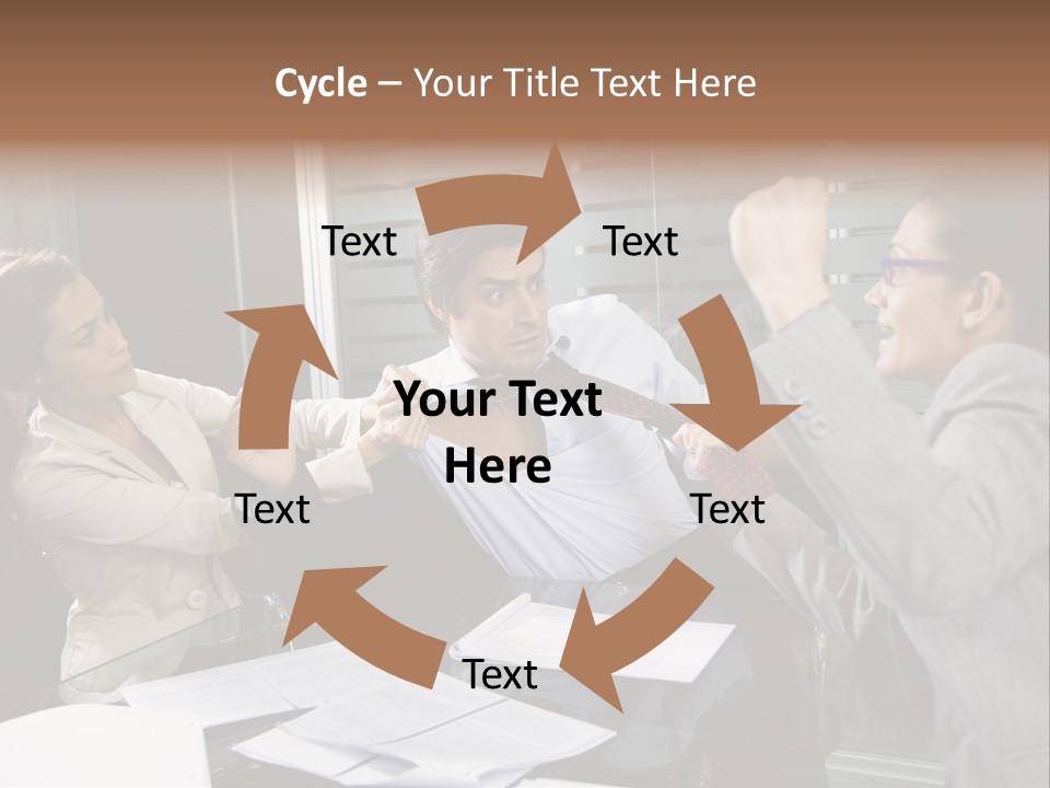 Cool Temperature Switch PowerPoint Template