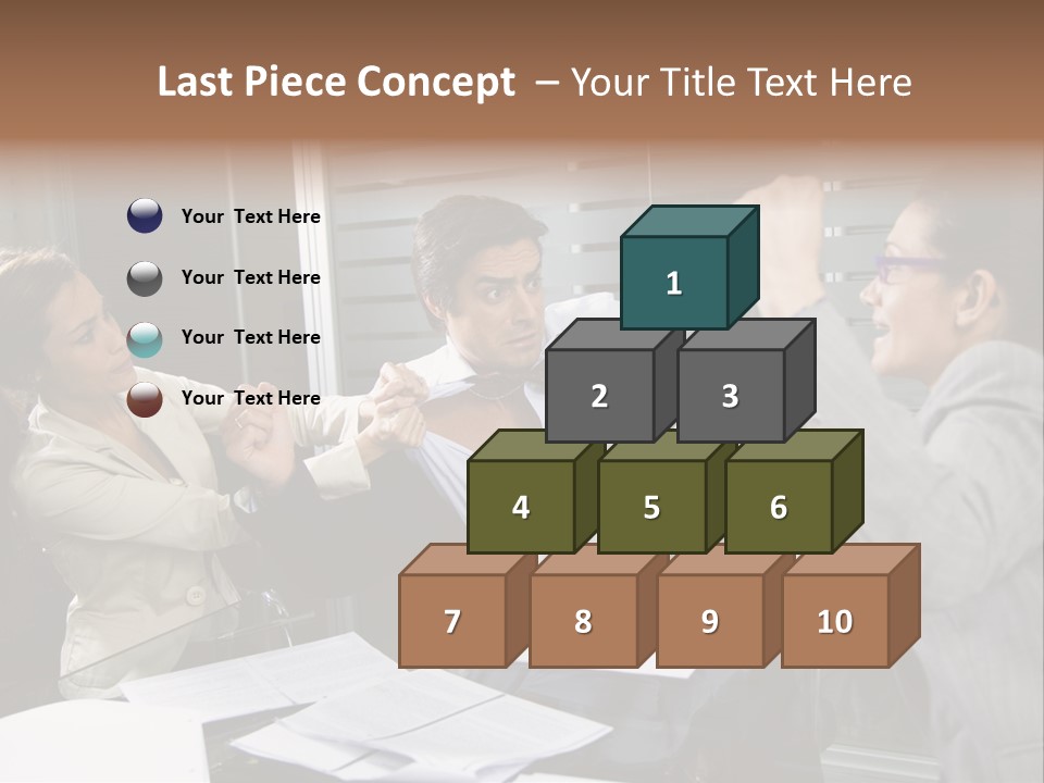 Cool Temperature Switch PowerPoint Template