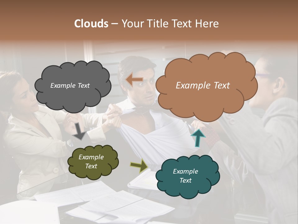Cool Temperature Switch PowerPoint Template
