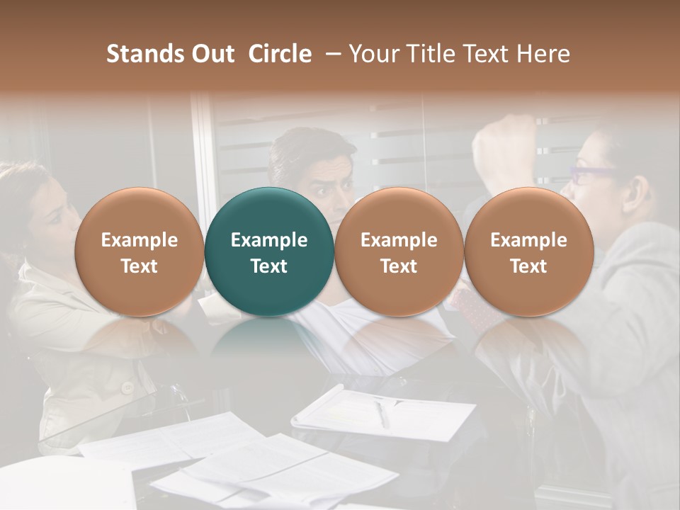 Cool Temperature Switch PowerPoint Template