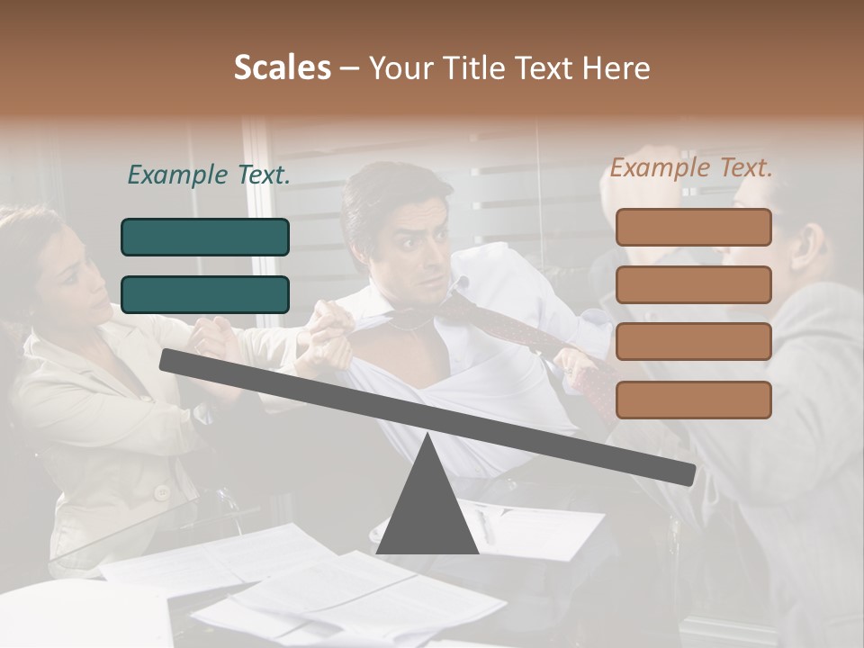 Cool Temperature Switch PowerPoint Template