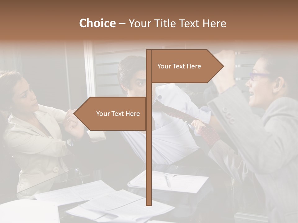 Cool Temperature Switch PowerPoint Template
