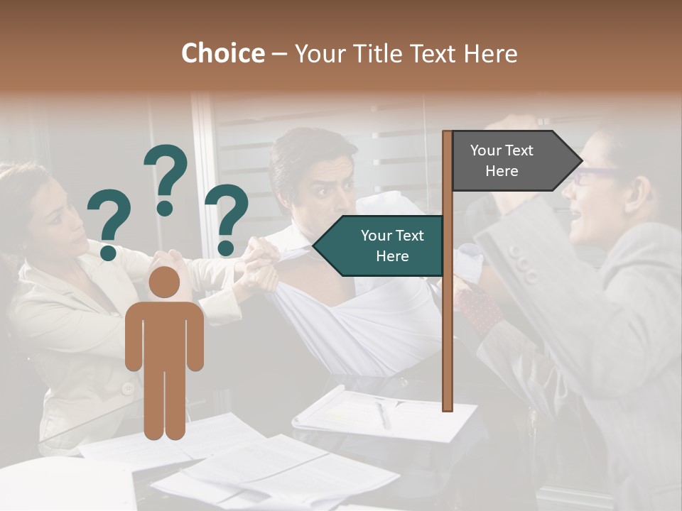 Cool Temperature Switch PowerPoint Template