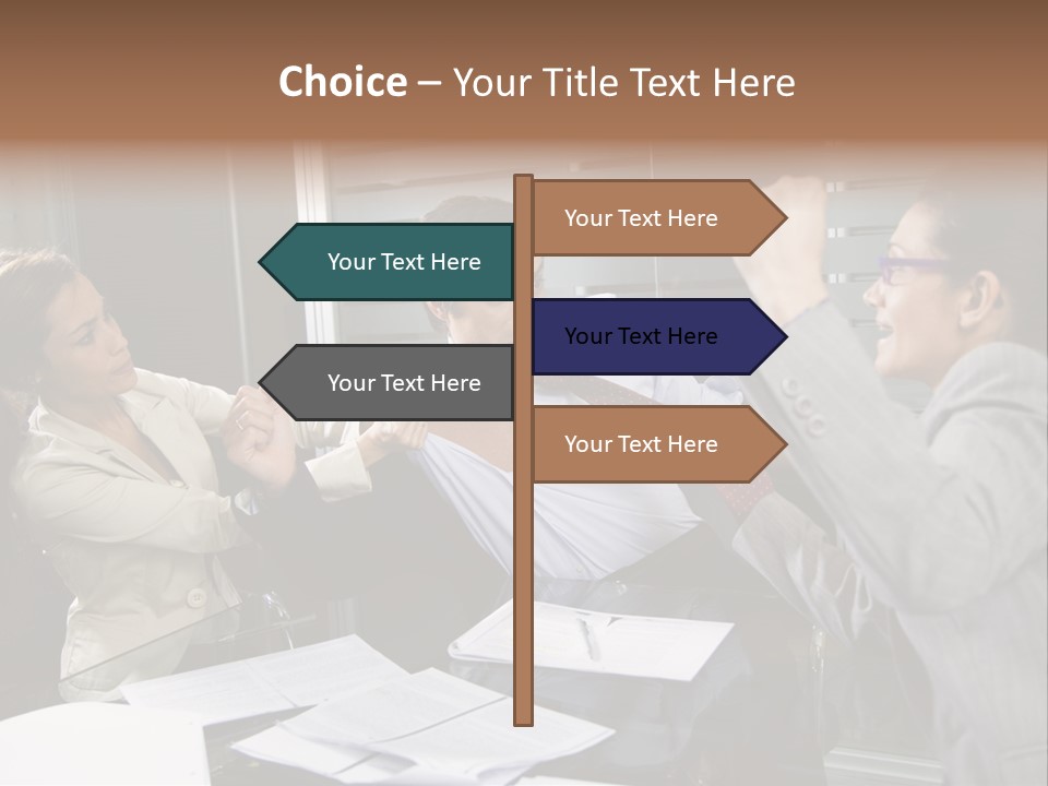 Cool Temperature Switch PowerPoint Template
