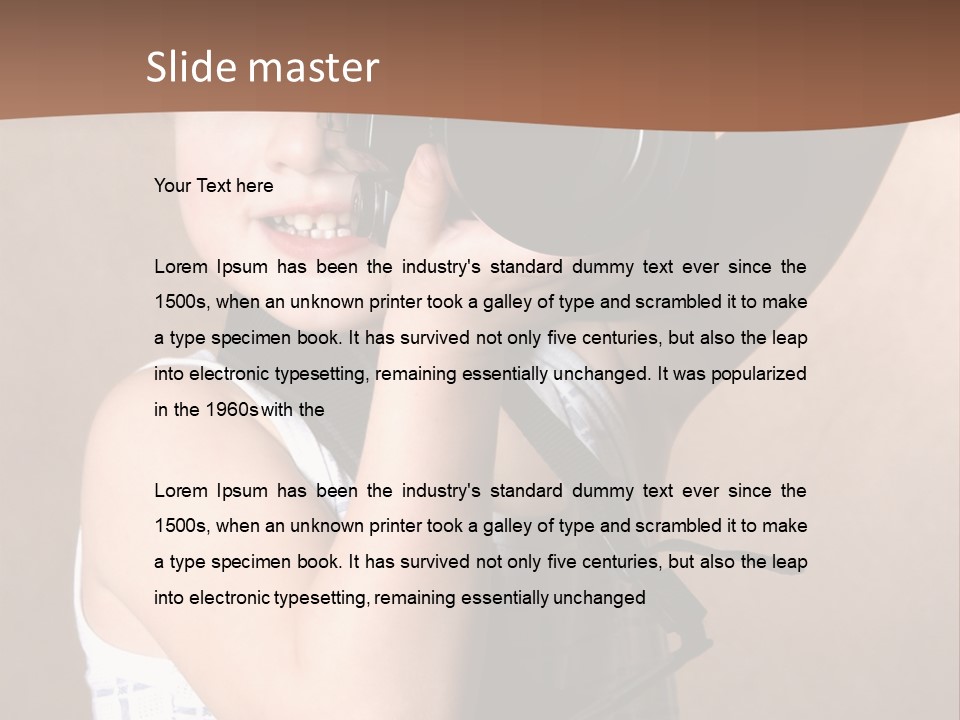 Switch Unit Remote PowerPoint Template