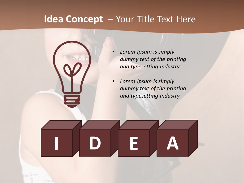 Switch Unit Remote PowerPoint Template