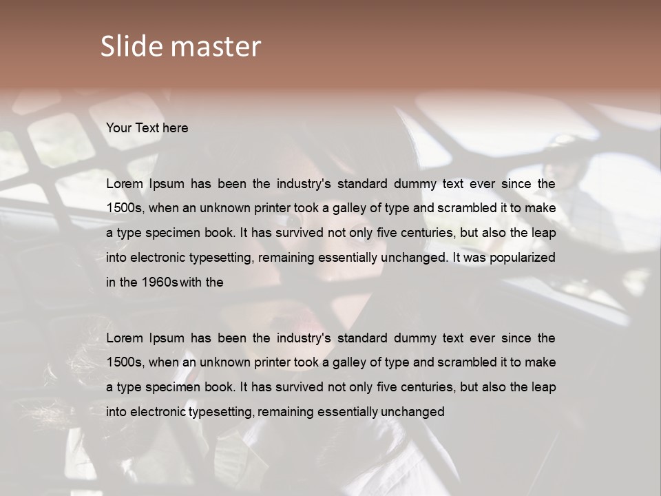 White Conditioner Energy PowerPoint Template