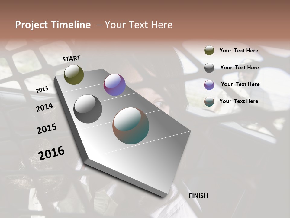 White Conditioner Energy PowerPoint Template