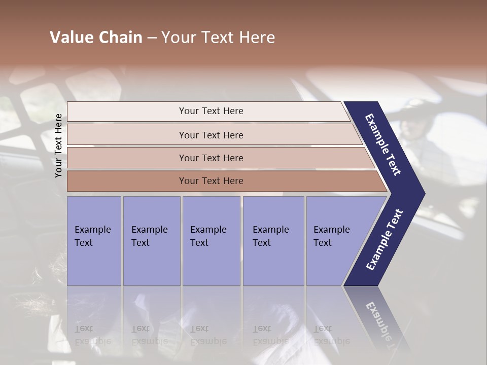 White Conditioner Energy PowerPoint Template
