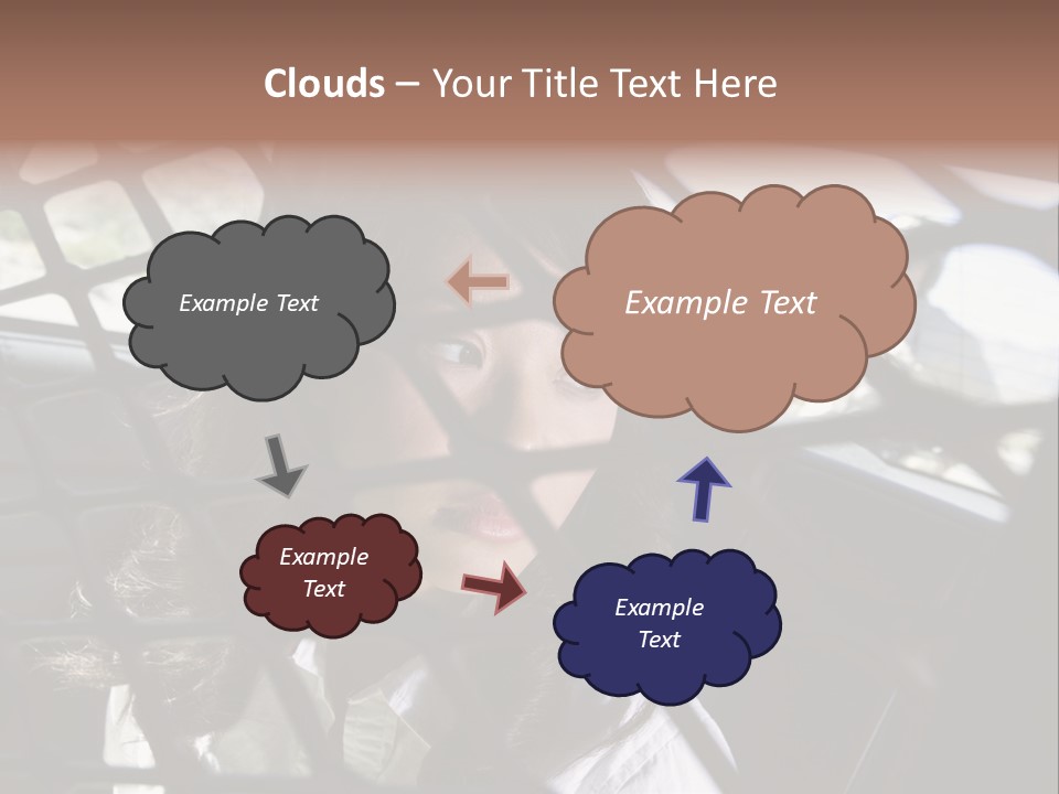 White Conditioner Energy PowerPoint Template