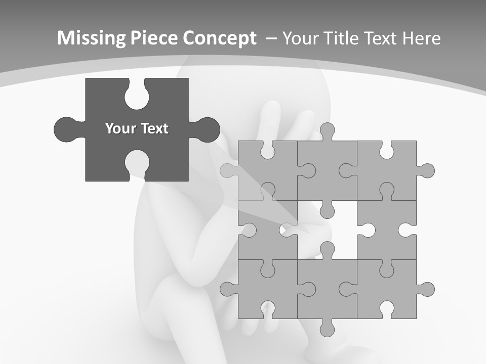 Supply Air White PowerPoint Template