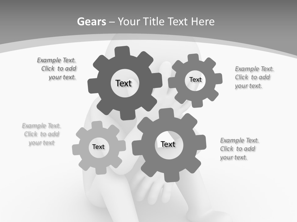 Supply Air White PowerPoint Template