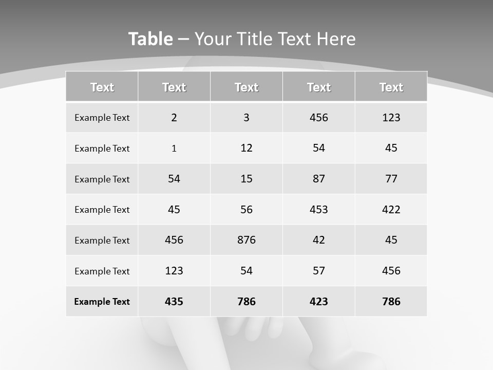 Supply Air White PowerPoint Template