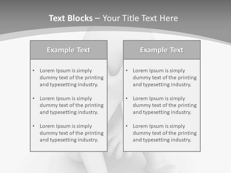 Supply Air White PowerPoint Template