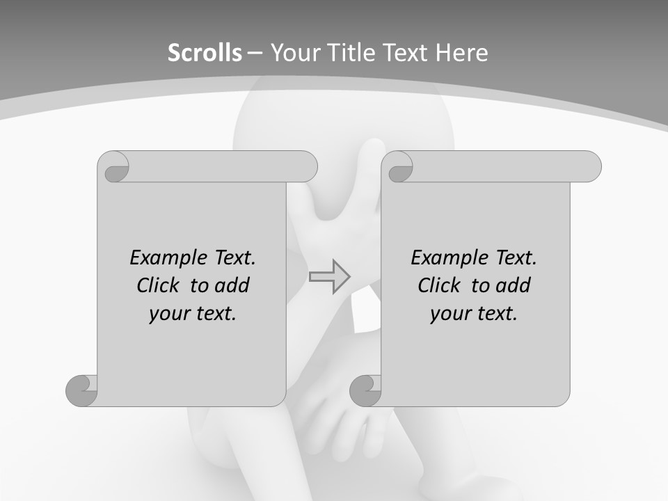 Supply Air White PowerPoint Template