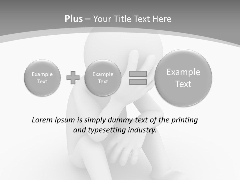 Supply Air White PowerPoint Template