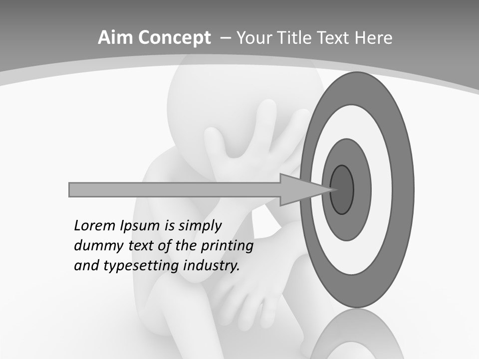 Supply Air White PowerPoint Template