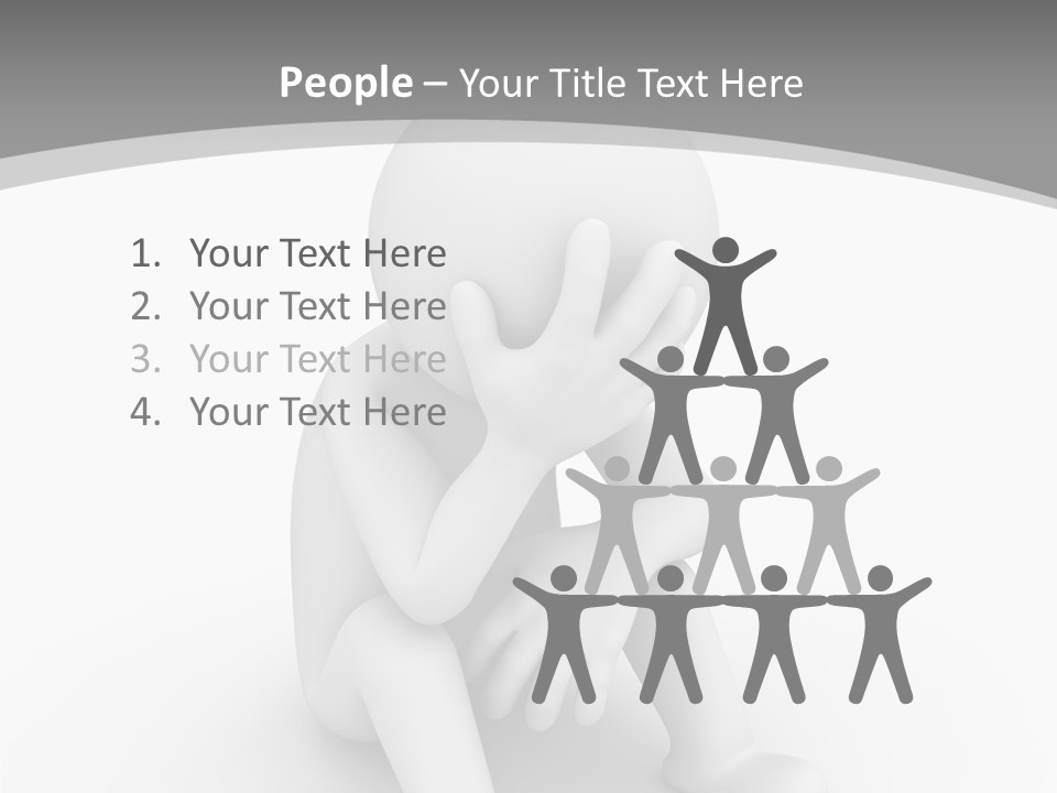 Supply Air White PowerPoint Template