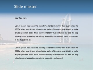 Cooling Electric Part PowerPoint Template