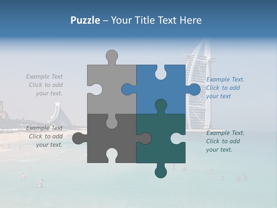 Cooling Electric Part PowerPoint Template