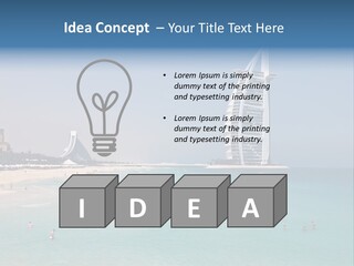 Cooling Electric Part PowerPoint Template