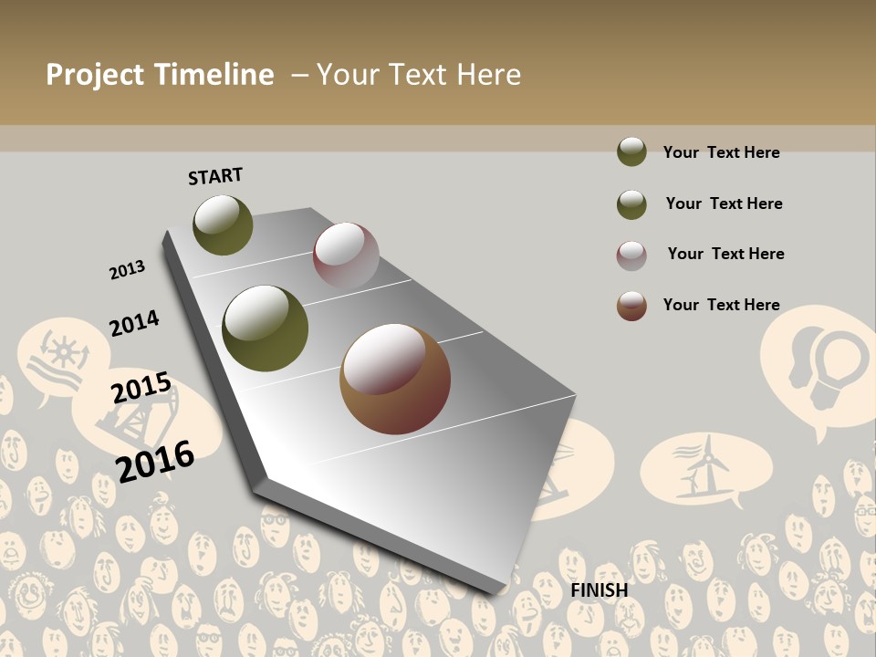 Unit Heat Climate PowerPoint Template