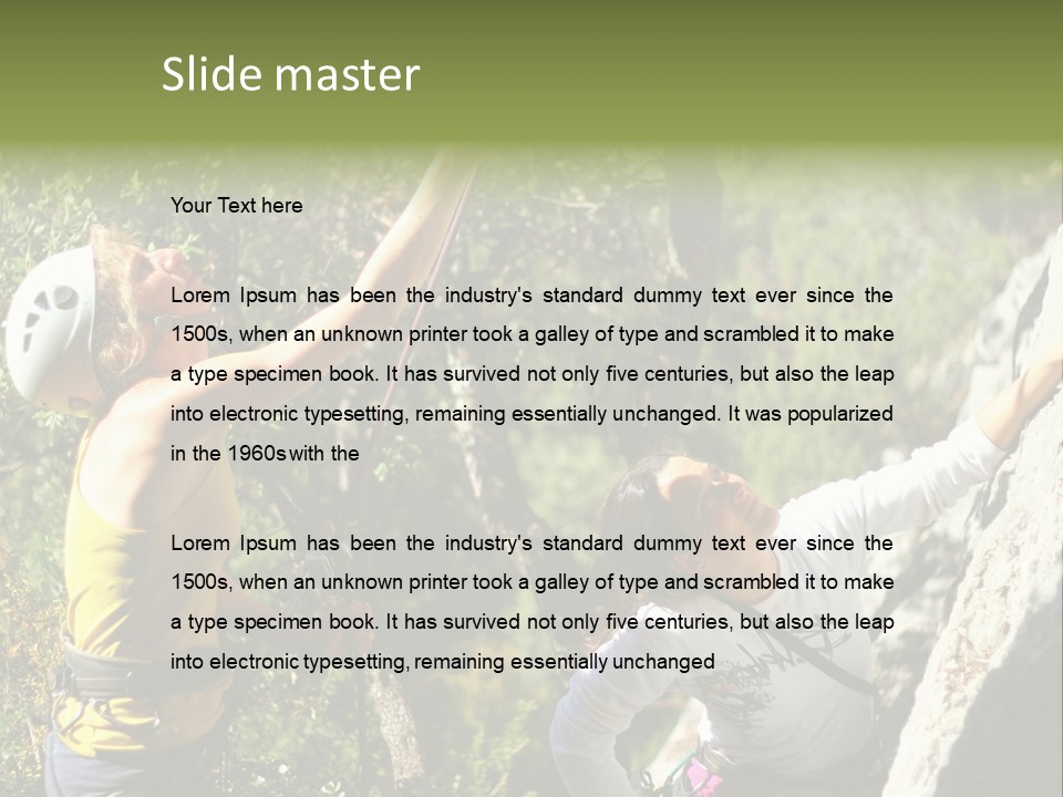 Cold Heat Conditioner PowerPoint Template