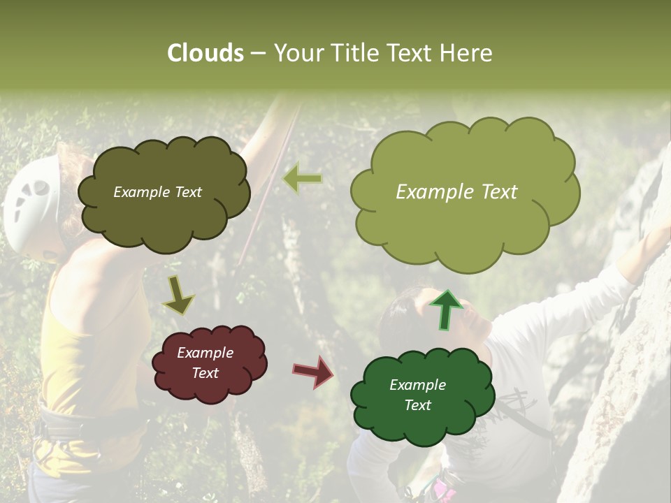 Cold Heat Conditioner PowerPoint Template