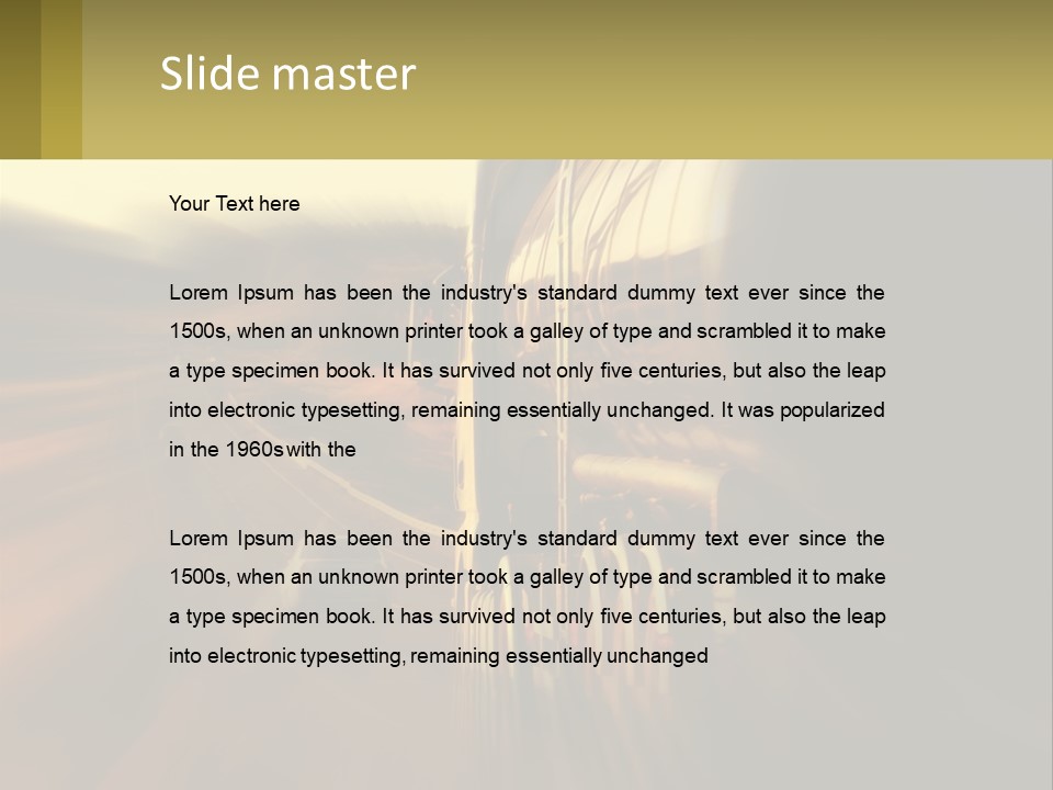 White Home Electric PowerPoint Template