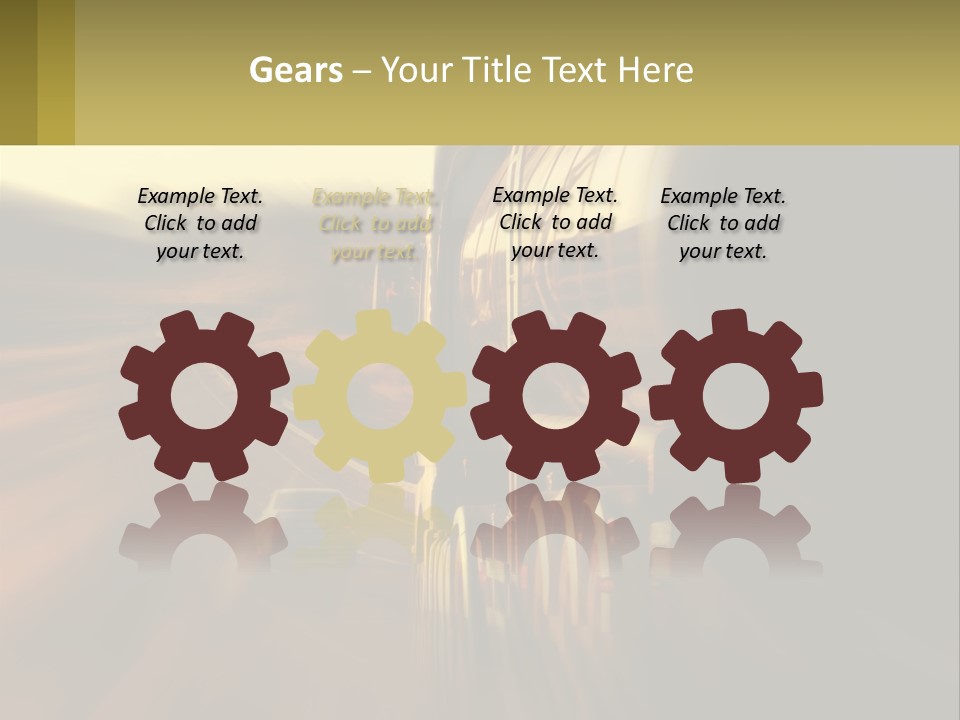 White Home Electric PowerPoint Template