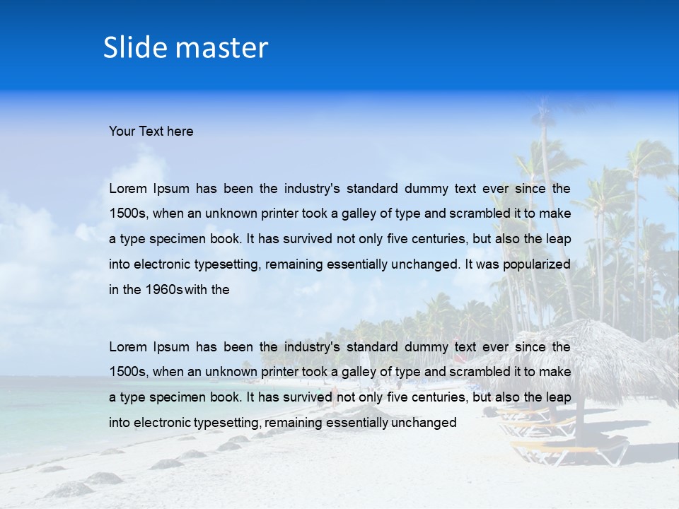 Supply Energy Electric PowerPoint Template