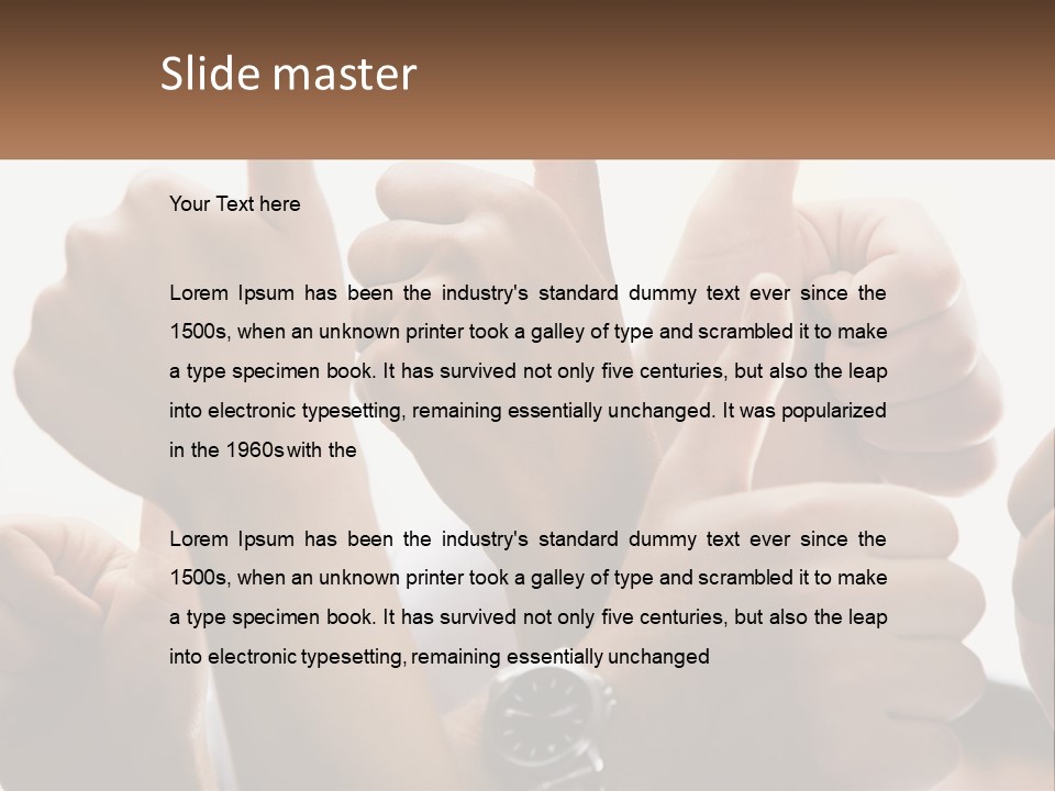 Part Condition Power PowerPoint Template