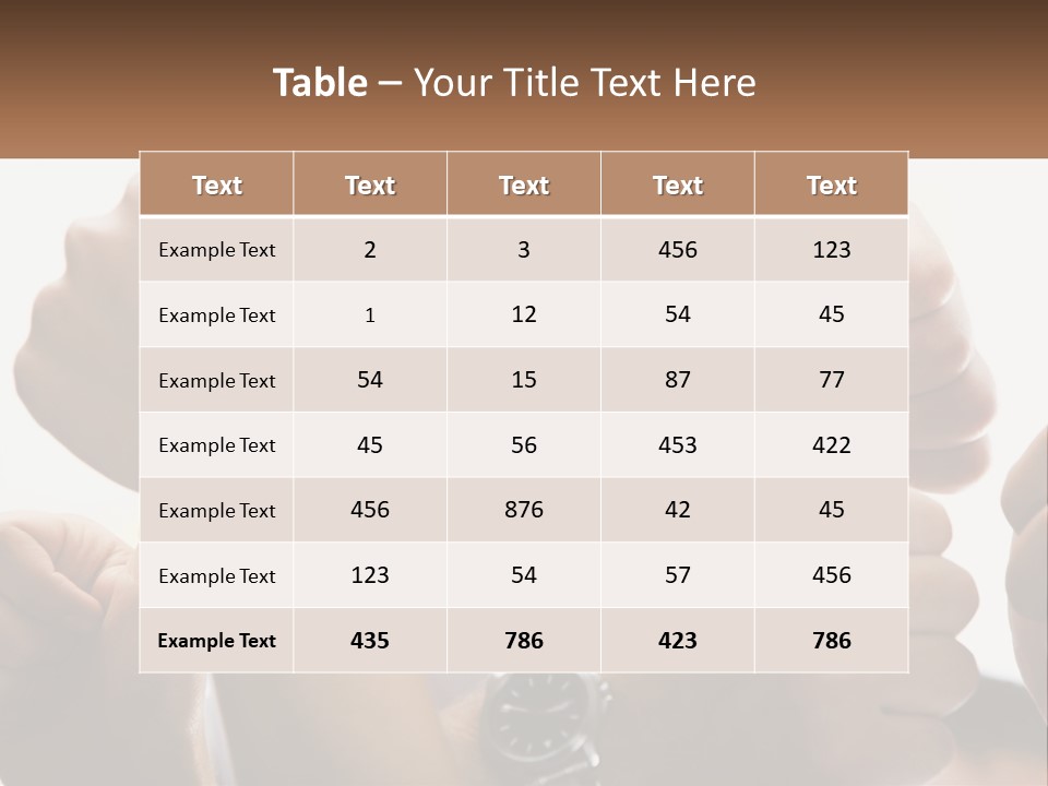 Part Condition Power PowerPoint Template