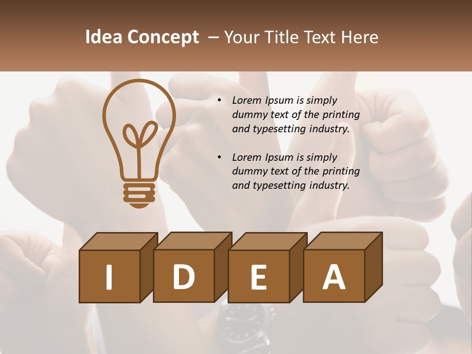 Part Condition Power PowerPoint Template