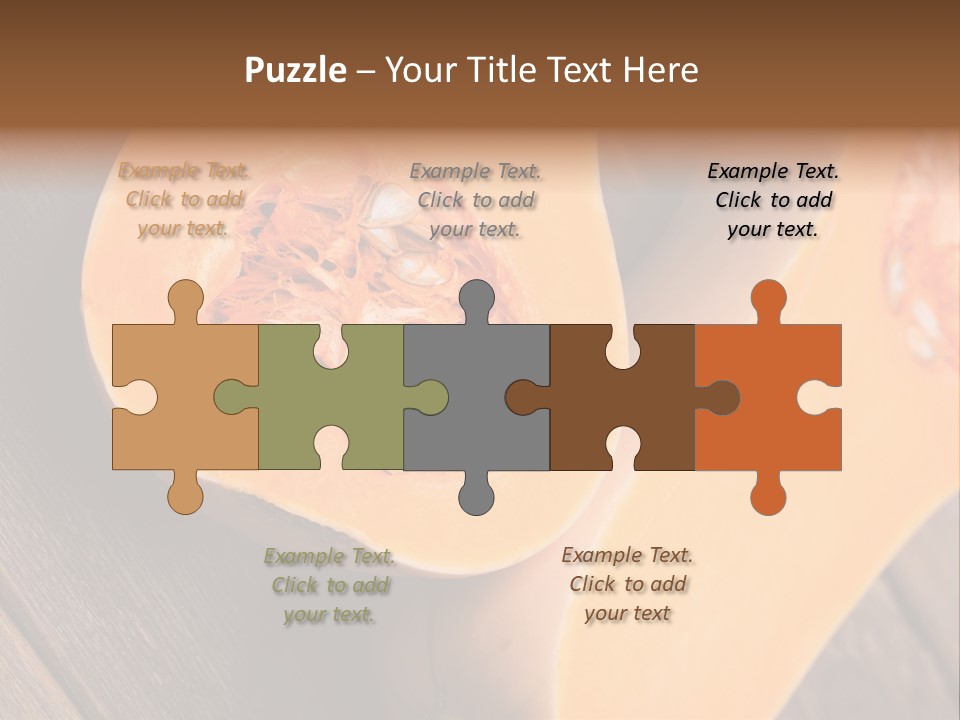 Unit Equipment System PowerPoint Template