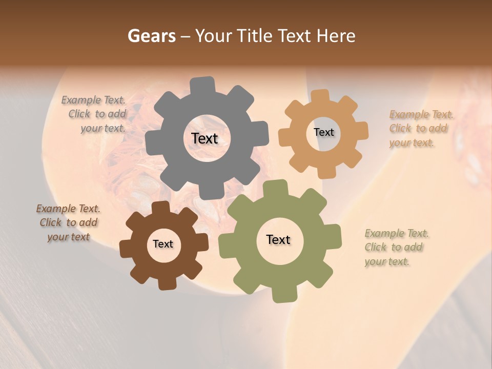 Unit Equipment System PowerPoint Template