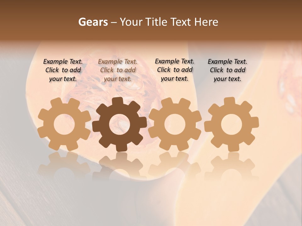 Unit Equipment System PowerPoint Template