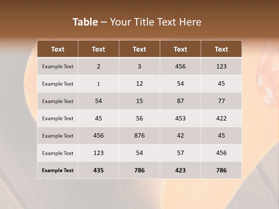 Unit Equipment System PowerPoint Template