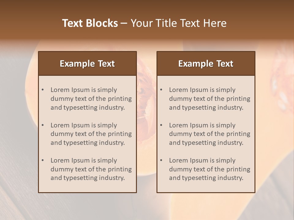Unit Equipment System PowerPoint Template