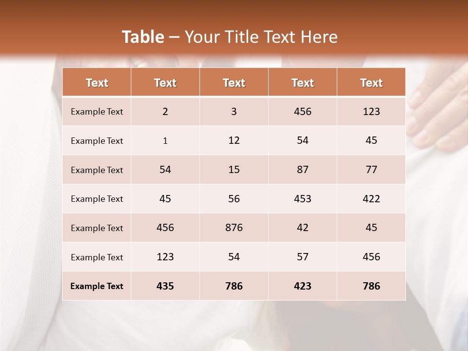 Air Cold Part PowerPoint Template