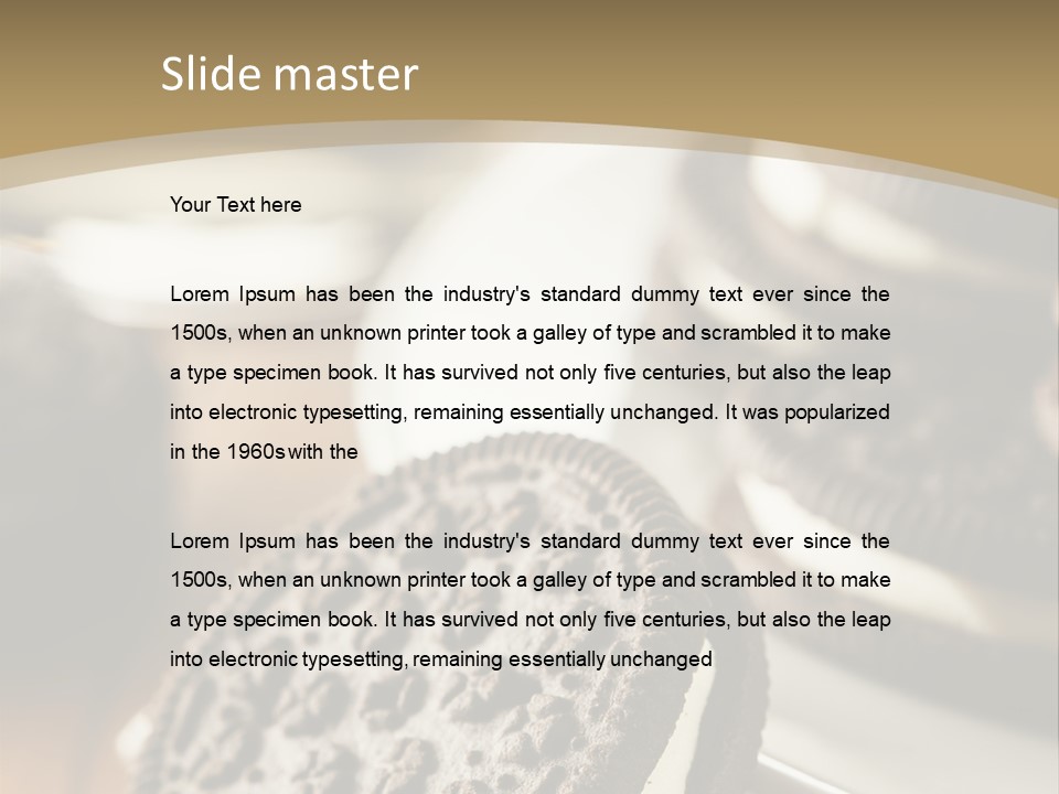 Unit Conditioner White PowerPoint Template